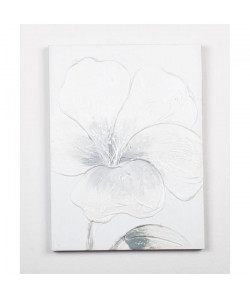 Tableau déco Fleurs  92   Toile peinte a la main    30 x 40 x 2,5 cm