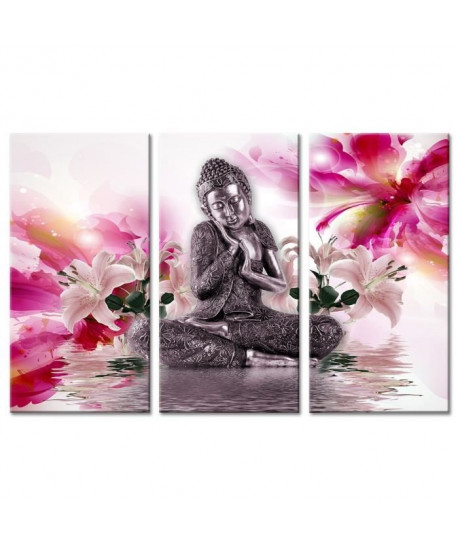 Tableau Déco Triptyque Déco Zen Bouddha  120x80 cm