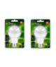 NITYAM Lot de 2 ampoules LED standard E27 15 W équivalent a 85 W