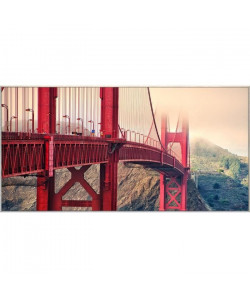 Tableau déco Affiche contrecollée 50x100  Pont Golden Gate