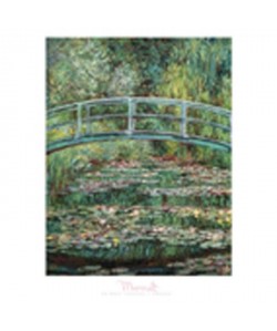 Affiche papier   Le Pont Japonais a Giverny   Monet   40x50 cm