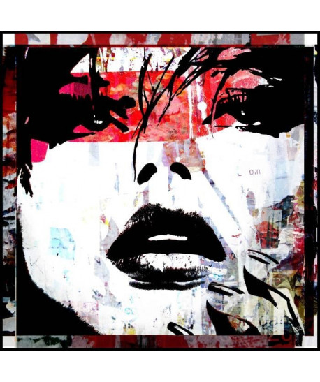 Tableau déco glossy Urban Sensual   50 x 50 cm