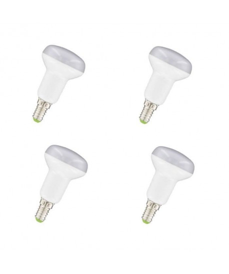 NITYAM Lot de 4 ampoules spot LED R50 E14 5 W équivalent a 35 W blanc chaud