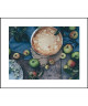 Tableau déco glossy Apple Pie  40 x 50 cm