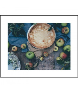 Tableau déco glossy Apple Pie  40 x 50 cm