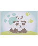 DOMIVA Toile Lumineuse Scintillante Pandi Panda  30x40 cm