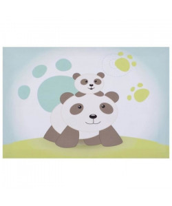 DOMIVA Toile Lumineuse Scintillante Pandi Panda  30x40 cm