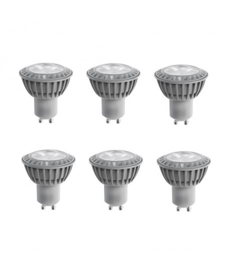 MACADAM LIGHTING Lot de 6 ampoules spot LED GU10 5 W 345 lm