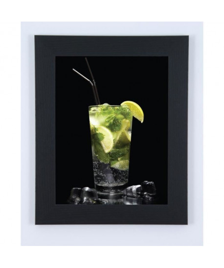 Image encadrée Mojito  31 x 37 cm