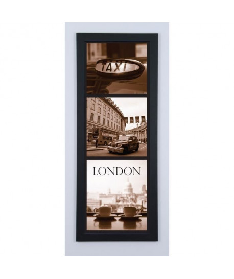 Image encadrée City London  40 x 102 cm