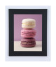 Image encadrée Macarons  31 x 37 cm