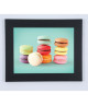 Image encadrée Macarons  31 x 37 cm