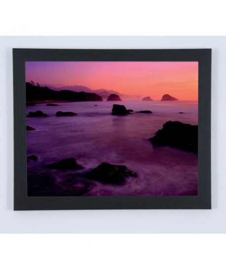 Image encadrée Rocks at sunset  67 x 87 cm