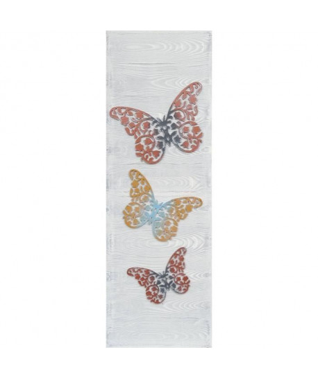 PAPILLON Toile peinte 40x120 cm