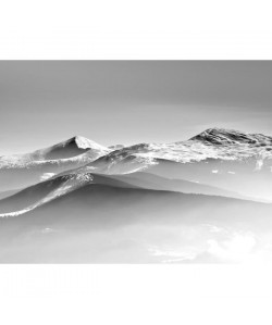 WHITE MOUNTAINS Tableau déco 60x80 cm