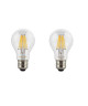 SYLVANIA Lot de 2 ampoules LED a filament Toledo Retro E27 7,5 W équivalent a 75 W