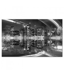 Tableau Déco Noir et Blanc New York  Urbain  80x50 cm