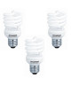 SYLVANIA Lot de 3 ampoules miniLynx fluo E27 8 W équivalent a 40 W