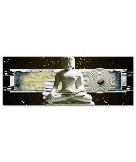 Tableau Déco Zen Décoration Statue Bouddha  Zen  80x30 cm