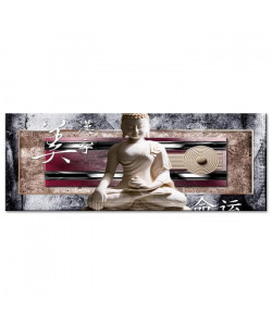 Tableau Déco Panoramique Zen Japon  Zen  80x30 cm