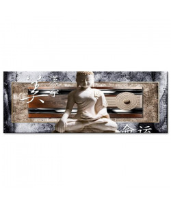 Tableau Déco Panoramique Japon Zen  Zen  80x30 cm