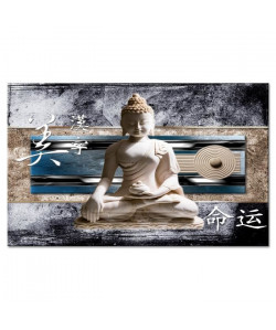 Tableau Déco Zen Bouddha Japon  Zen  80x50 cm