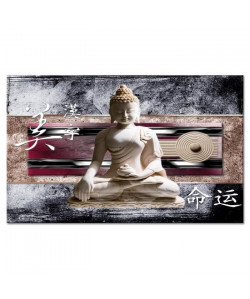 Tableau Déco Zen Bouddha et Japon  Zen  80x50 cm