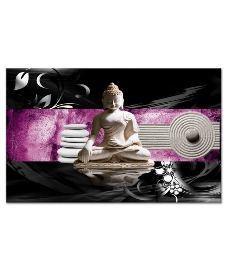 Tableau Déco Elegance Bouddha  Zen  80x50 cm