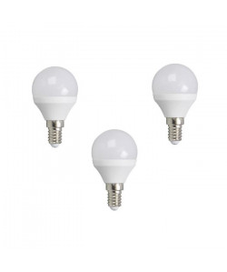 XQLITE Lot de 3 ampoules LED E14 globe 3 W équivalent a 25 W