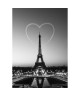 IMAGINE Toile Amour et Paris  30X45