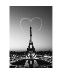 IMAGINE Toile Amour et Paris  30X45