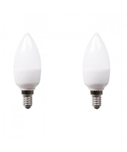 XQLITE Lot de 2 ampoules LED E14 flamme 4 W équivalent a 30 W