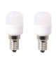 XQLITE Lot de 2 ampoules LED E14 mini 2,5 W équivalent a 20 W