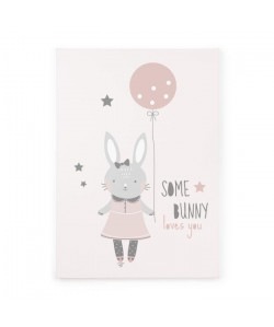 TANUKI Cadre decoratif some bunny loves you  70x50 cm