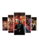 STAR WARS Multi panneaux 150x100 cm rouge