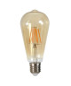 Ampoule LED filament Edison E27 6 W équivalent a 60 W blanc chaud