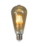 Ampoule LED filament Edison E27 6 W équivalent a 60 W blanc chaud