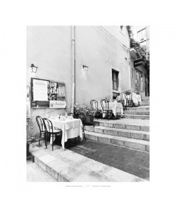 Affiche papier   Tables on the Steps, Taormina   Nagler   40x50 cm