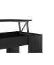 SWING Table basse relevable style contemporain décor chene cendré  L 100 x l 50 cm