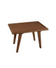 FANNY Table d\'appoint rectangulaire style classique en bois  L 70 x l 50 cm