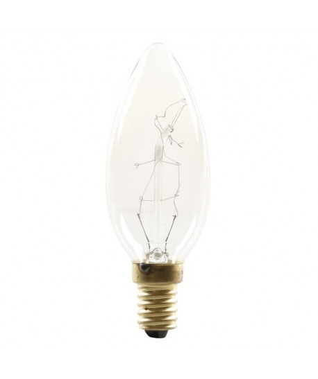 EXPERT LINE Ampoule a incandescence décorative E14 25 W compatible variateur