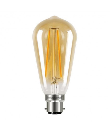 INTEGRAL LED Ampoule décorative ST64 B22 2,5 W équivalent a 40 W