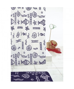 RIDDER Rideaux de douche textile  Neptun