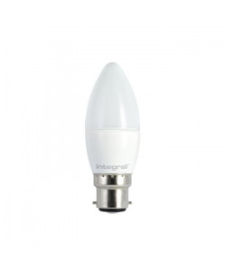 INTEGRAL LED Ampoule flamme B22 510lm 6,2W équivalent a 40W dimmable