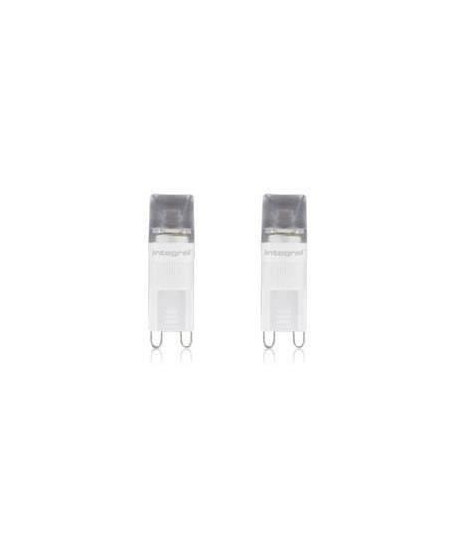 INTEGRAL LED Lot de 2 ampoules G9 90lm 1,5W équivalent a 10W