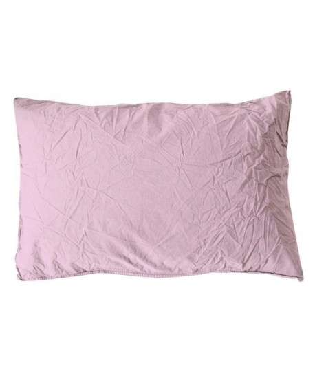 VENT DU SUD Taie d\'oreiller PALACE 100% coton  50x70 cm  Violet mauve