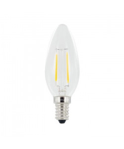 INTEGRAL LED Ampoule flamme filament E14 250lm 2W équivalent a 25W