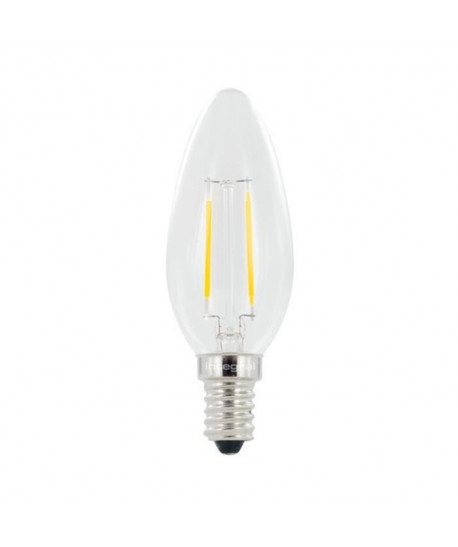 INTEGRAL LED Ampoule flamme filament E14 250lm 2W équivalent a 25W