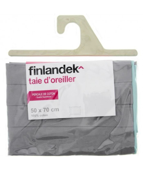 FINLANDEK Taies d\'oreillers Plissé  50 x 70 cm