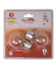 TEC HIT LIGHT Lot de 2 ampoules halogenes E27 28 W équivalent a 40 W blanc neutre